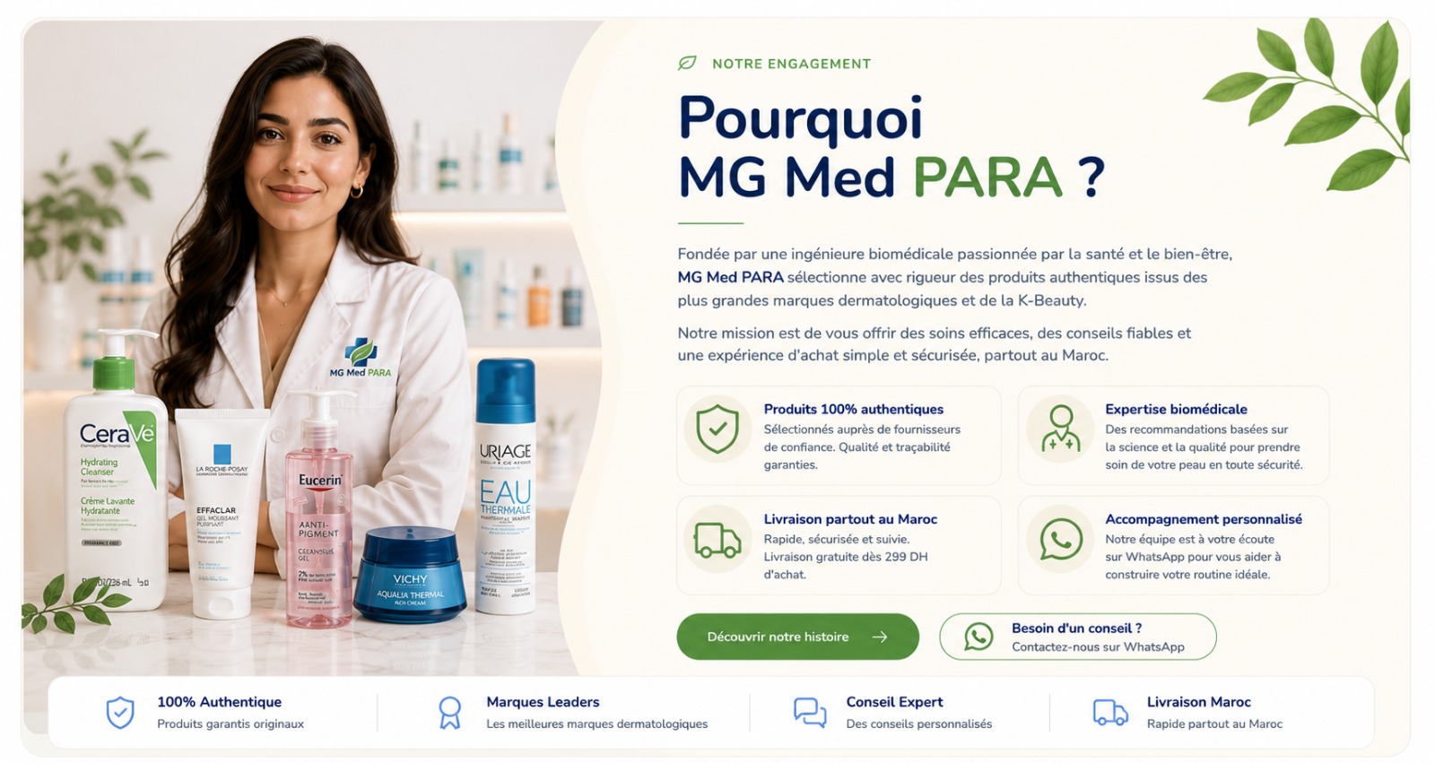 Pourquoi MG Med PARA — Notre engagement
