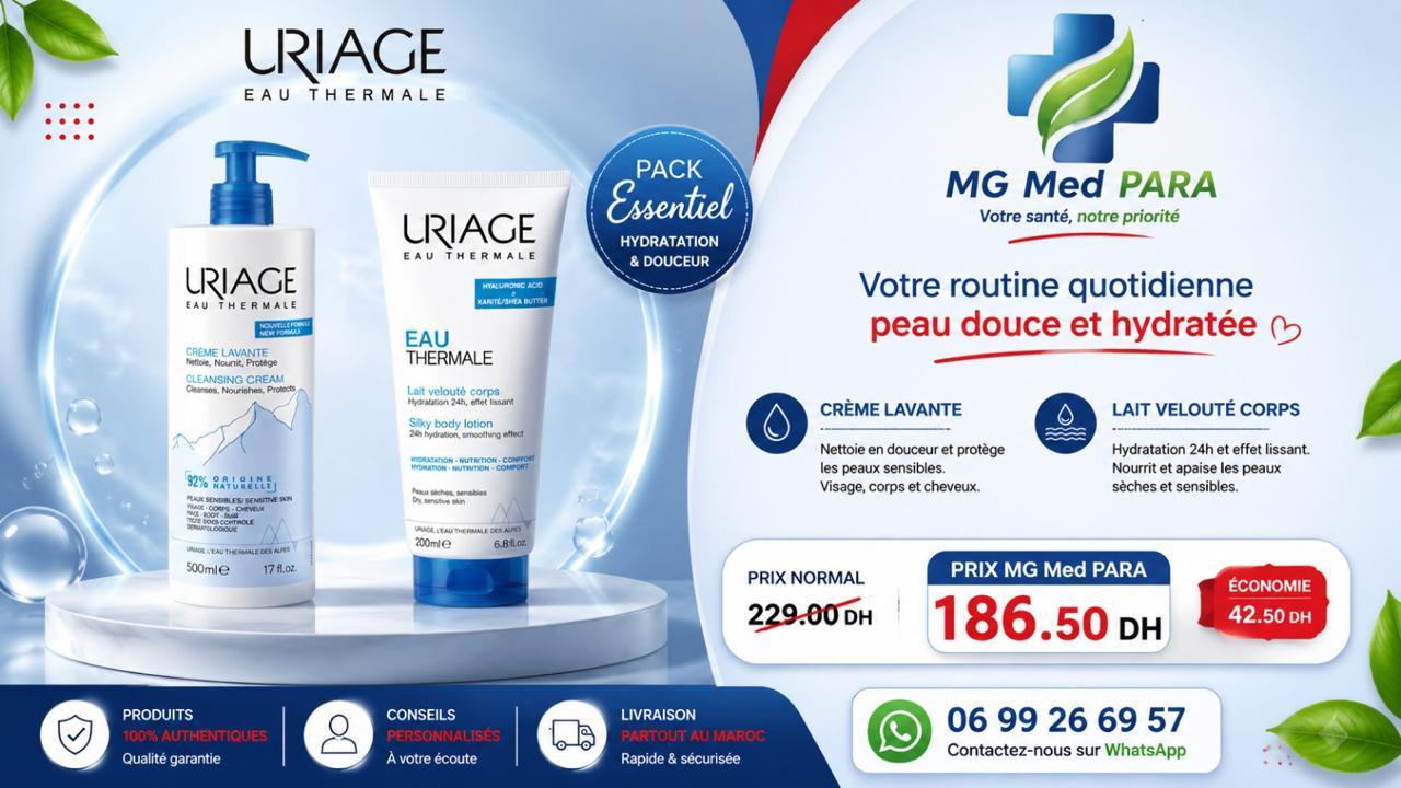 Uriage — Pack Essentiel Hydratation & Douceur